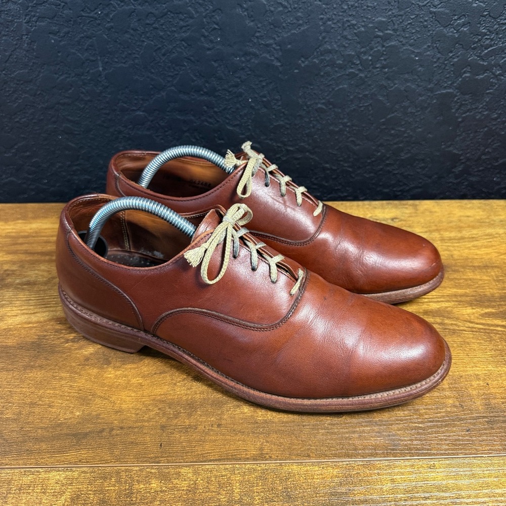 Cole Haan 2032 Brown Leather Oxford Dress Shoes Mens 10.5